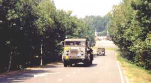 maar ook legerwagens