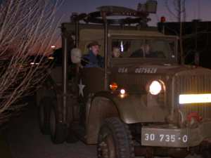 Onderweg in het donker