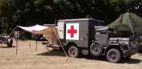 Verbandpost met YA-126 Ambulance